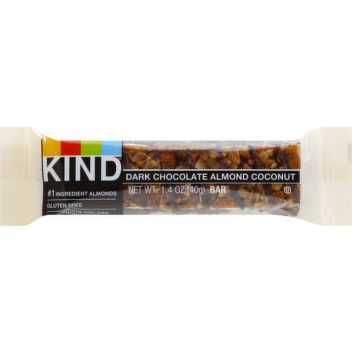 KIND Bar, Dark Chocolate Almond Coconut