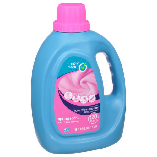 Simply Done Fabric Softener, Ultra, Spring Scent