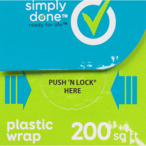 Simply Done Plastic Wrap, 200 Square Feet