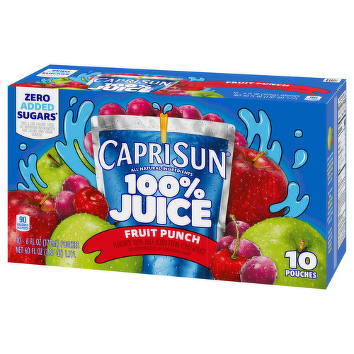 Capri Sun Juice Blend, Fruit Punch - King Kullen