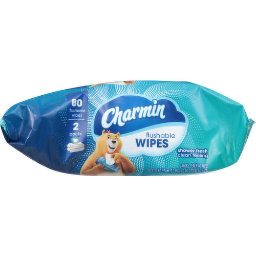 Charmin Wipes, Flushable