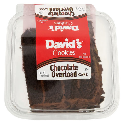 David's Cookies Cake, Chocolate Overload