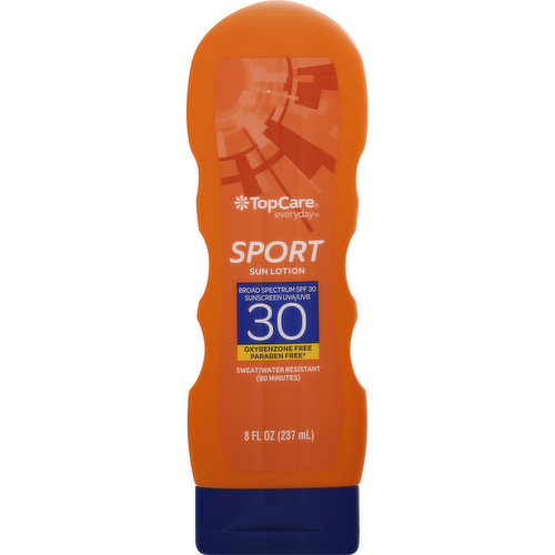 TopCare Sun Lotion, Sport, Broad Spectrum SPF 30