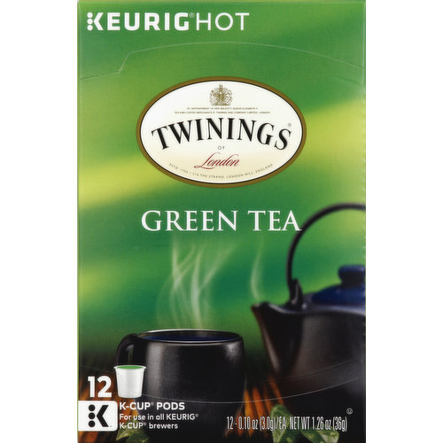 Twinings Green Tea, K-Cup Pods