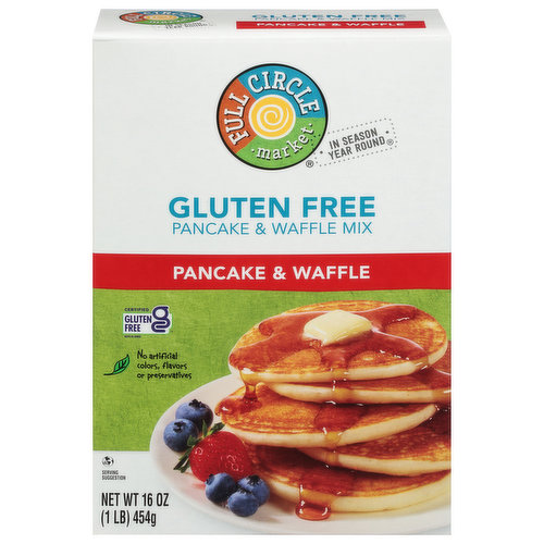 Full Circle Market Pancake & Waffle Mix, Gluten Free