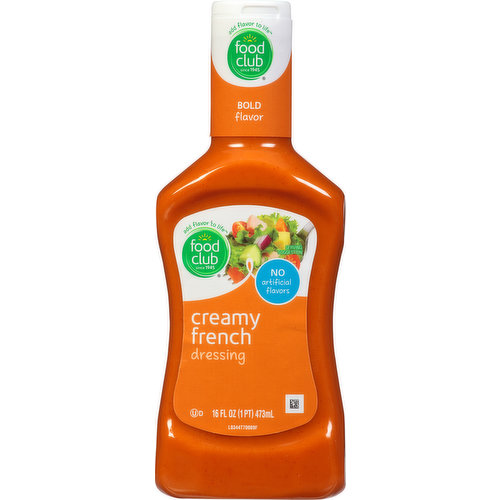 Food Club Dressing, Creamy French