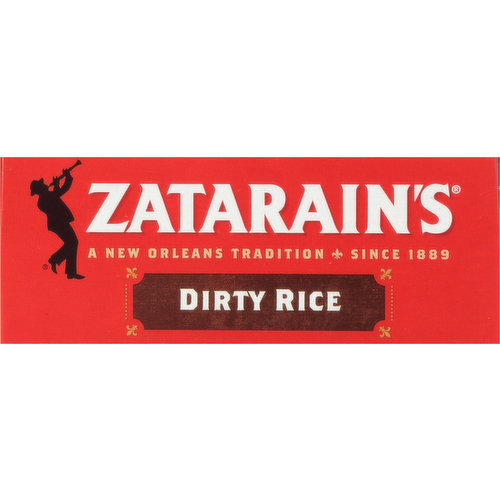 Zatarain's Dirty Rice Mix, 8 oz Packaged Meals