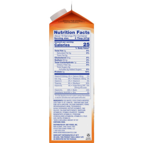 Bob Evans Liquid Egg Substitute