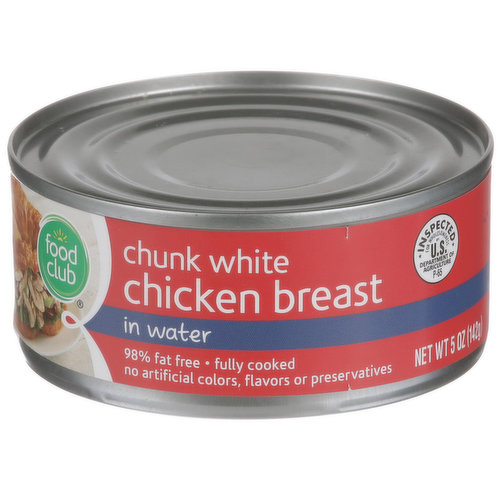 Food Club Chunk White Chicken Breast In Water