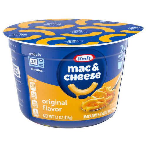 Kraft Macaroni & Cheese Dinner, Original Flavor 4.1 oz