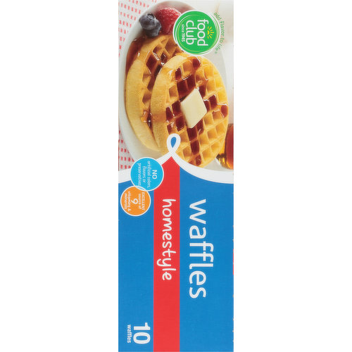 Food Club Waffles, Homestyle