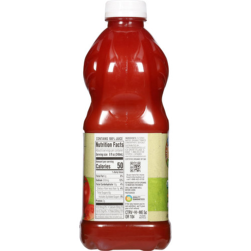 Full Circle Market 100% Juice, Tomato