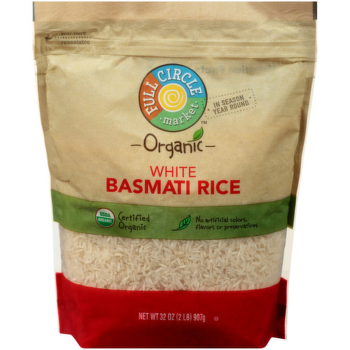 Full Circle Market White Basmati Rice
