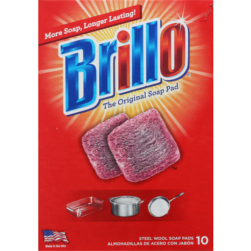 Brillo Soap Pads, Steel Wool