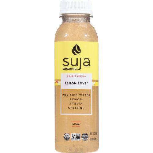 Suja Organic Fruit Juice Drink, Lemon Love, Cold-Pressed
