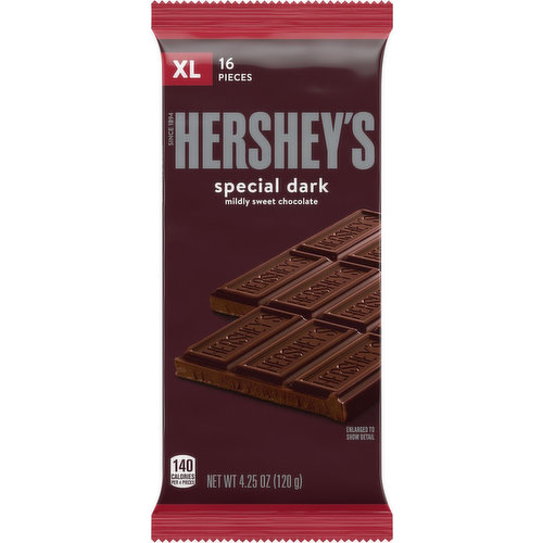 Hershey's Chocolate, Mildly Sweet, Special Dark, XL