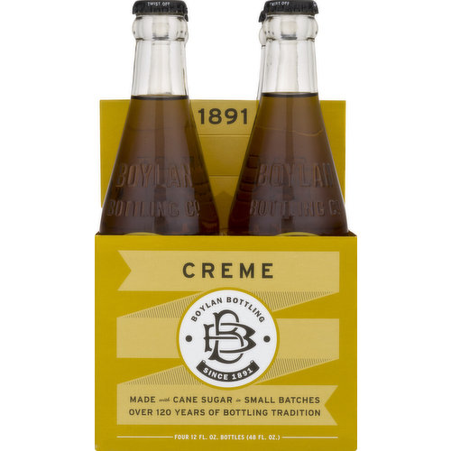 Boylan Bottling Soda, Creme