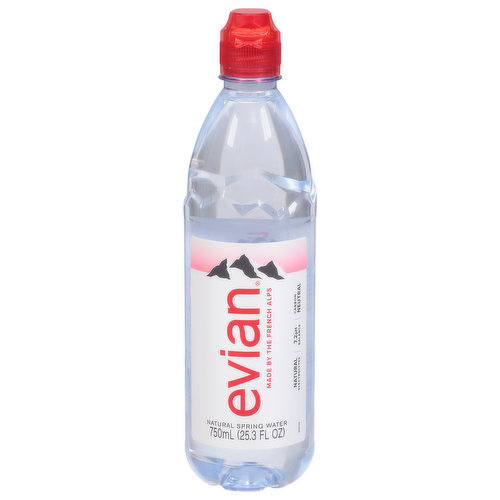Evian Spring Water, Natural