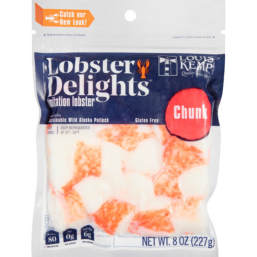 Louis Kemp Imitation Lobster, Chunk