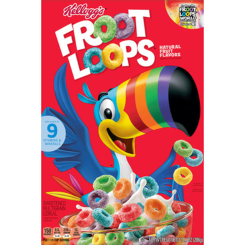 Kellogg's Froot Loops Cereal Cup - Shop Cereal at H-E-B