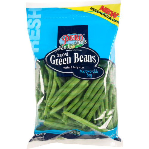 Pero Family Farms Green Beans, Snipped