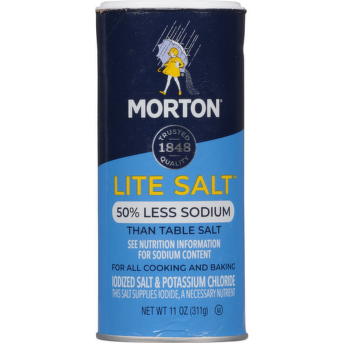 Morton Salt Substitute, Sodium Free, 3.12 Ounce