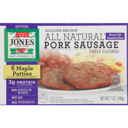 Since 1889. ort Atkinson, WI. Great for sandwiches. All natural (No artificial ingredients and only minimally processed). Fully cooked. Pork raised with no added hormones (Federal regulation do not permit the use of hormones in pork). No nitrites or nitrates. No MSG. No preservatives.