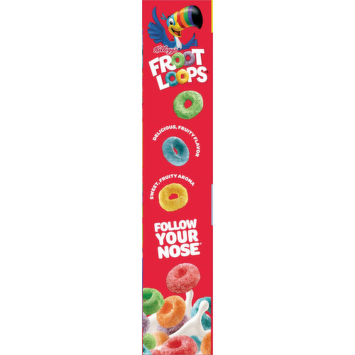 Froot Loops Cereal, Natural Fruit Flavors, Large Size - King Kullen