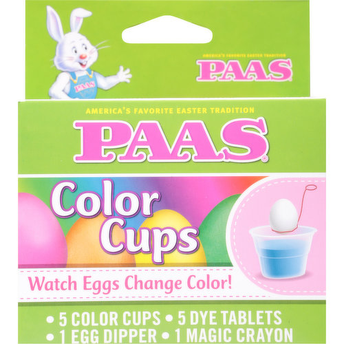 Paas Color Cups