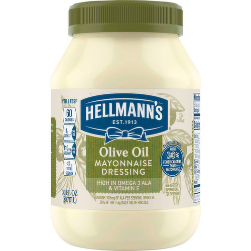 Hellmann's Mayonnaise Dressing, Olive Oil