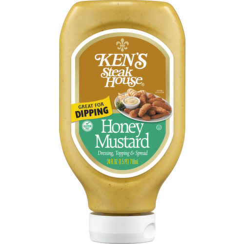 Ken's Steak House Dressing, Topping & Spread, Honey Mustard