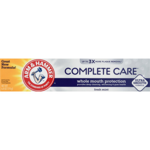 Arm & Hammer Toothpaste, Fresh Mint