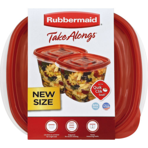 Rubbermaid 7 Cup Food Container