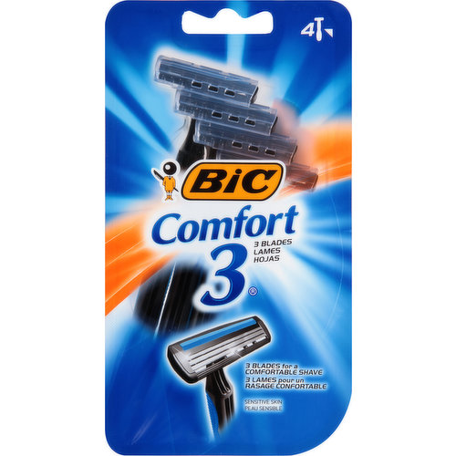 BiC Razors, 3 Blades