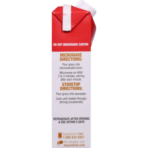 McCormick Simply Better Turkey Gravy, 12 oz