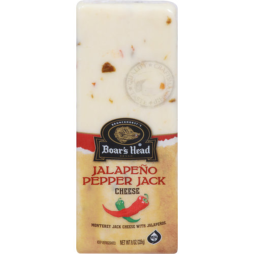 Boar's Head Cheese, Jalapeno Pepper Jack