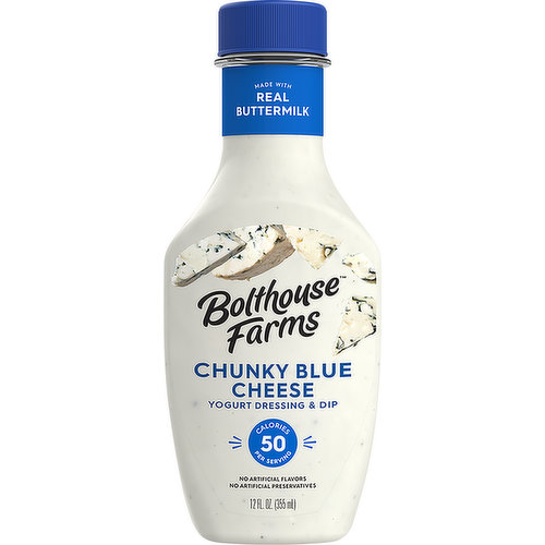 Bolthouse Farms Yogurt Dressing & Dip, Chunky Blue Cheese