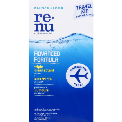 ReNu Multi-Purpose Solution, Advanced Formula, Travel Kit