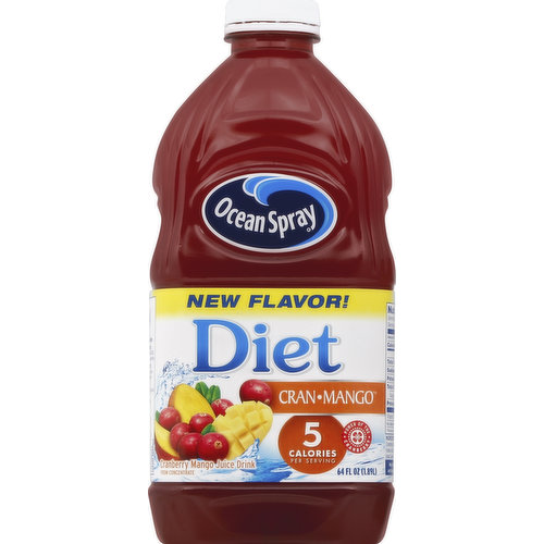 Ocean Spray Juice Drink, Diet, Cran-Mango