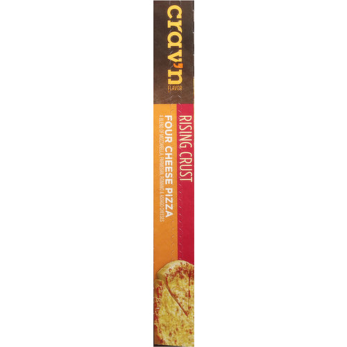Crav'n Flavor Pizza, Rising Crust, Four Cheese