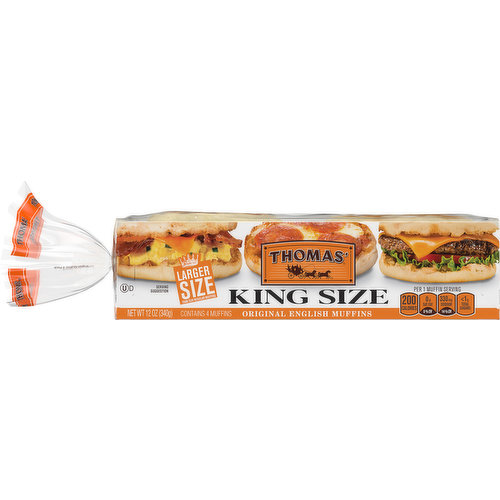 Thomas' Original King English Muffins