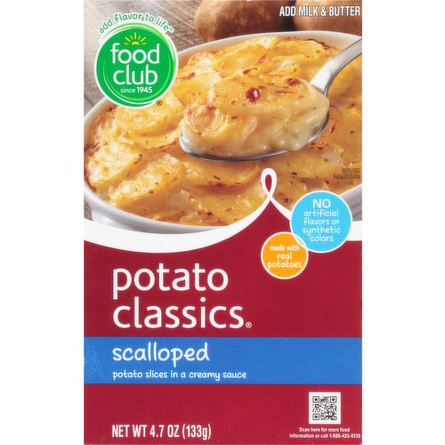 Food Club Potato Classics, Scalloped