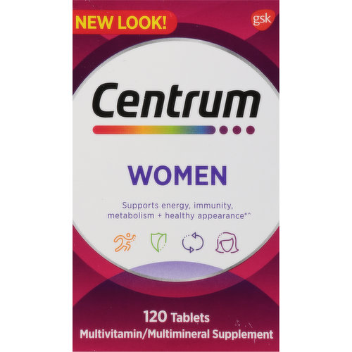 Centrum Multivitamin, Women, Tablets