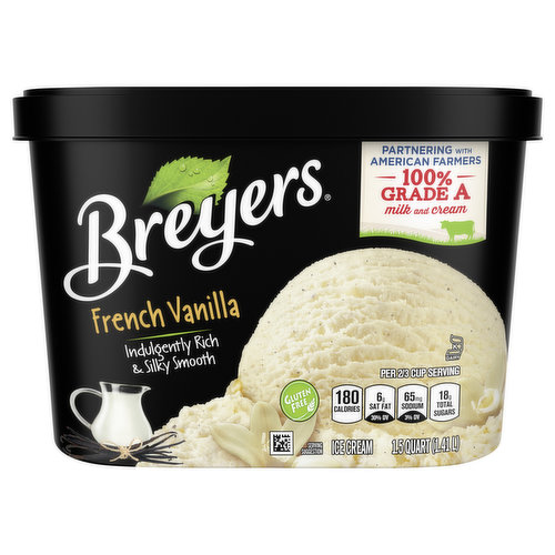 Breyers Ice Cream, French Vanilla