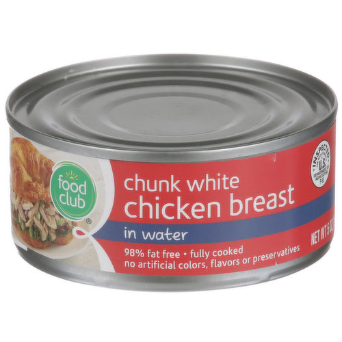 Food Club Chunk White Chicken Breast In Water