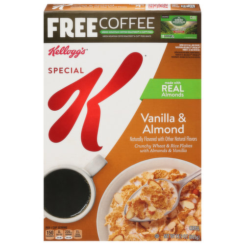 Special K Cereal, Vanilla & Almonds