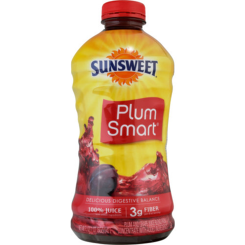 Sunsweet 100% Juice, Plum & Grape