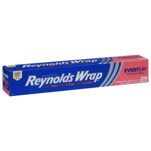 Reynolds Wrap Everyday Aluminum Foil 200 Sq Ft