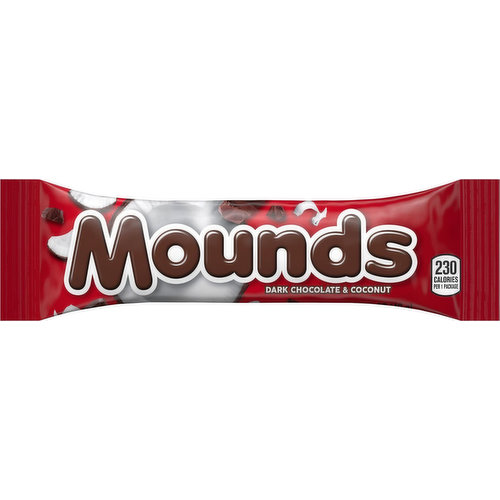 Mounds Candy, Dark Chocolate & Coconut