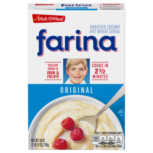 Malt O Meal Cereal, Farina, Original